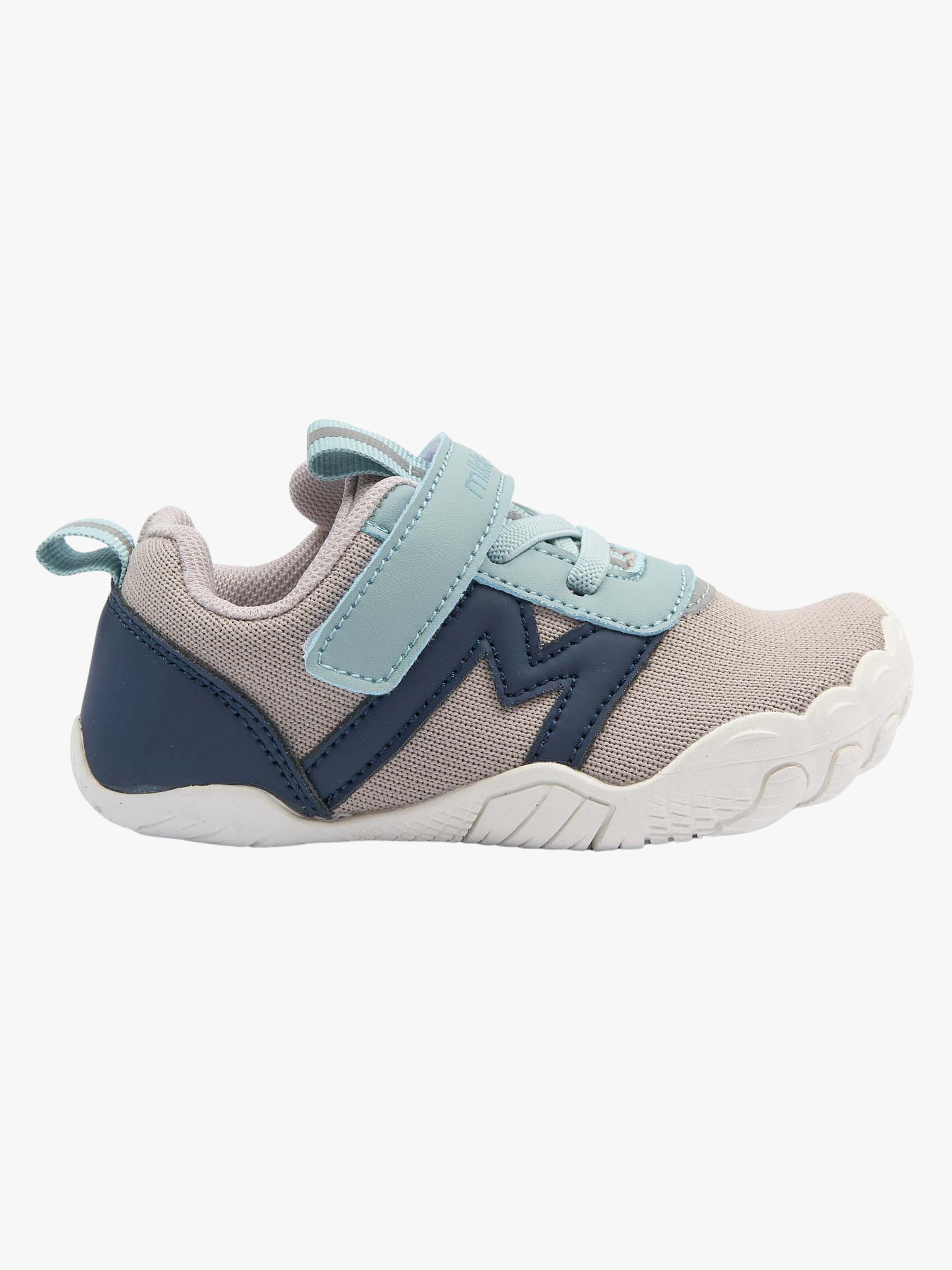 Mikk-Line Barefoot Sneakers, Stone Blue Dark, 30